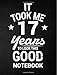 Produktbild It Took Me 17 Years To Look This Good Notebook: 17th Birthday Gift - Blank Line Composition Notebook and Birthday Journal for 17 Year Old, Black ... Funny Birthday Quote (8.5 x 11 - 110 pages)