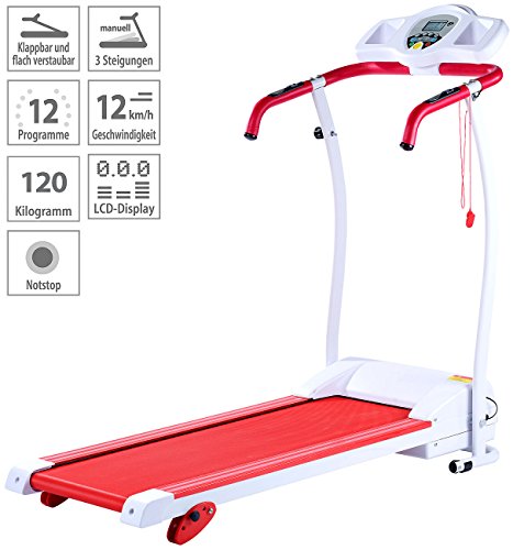 newgen medicals Profi-Laufband LF-312 mit 12 Trainingsprogrammen - 2