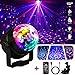 Produktbild Disco Licht Discokugel, Emooqi 7 Modi RGB LED Bühnenbeleuchtung Party Lichter mit Fernbedienung +Musik aktiviert +4M USB Kabel+ 360°Rotierenden Beleuchtungseffekt für Home Kids Geburtstag Party Hochzeit Weihnachten Tanz Karaoke Show Pub