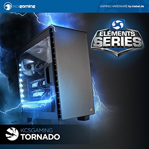 Kiebel Gamer PC Tornado Xtreme [184476] Intel i7 7820K (8×3.6GHz) | 32GB DDR4-2666 | 500GB M.2 SSD + 2TB HDD | NVIDIA GeForce GTX 1080, 8GB | ASUS X299 | USB3.1 | Sound | Win10 | Gaming Computer - 2