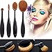 Tonsee 4Pcs/Set Makeup Brushes Toothbrush Eyebrow Oval Powder Cream Foundation Brush