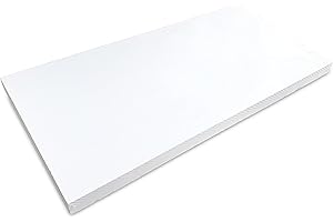 FEUERFEST 123 GMBH Feuerfest 123 - Kalziumsilikatplatte 500x300x50 mm, Dämmplatten für Öfen & Kamine, CaSi Klimaplatte mit niedriger Wärmeleitfähigkeit, hitzebeständig bis 1.000 °C