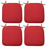 ZOLLNER 4er Set Stuhlkissen, ca. 38x38 cm, rot (weitere verfügbar) ZOLLNER 4er Set Stuhlkissen, ca. 38x38 cm, rot (weitere verfügbar)