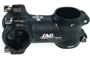 BESNIN 25,4mm Attacco Manubrio Bici 7 Gradi Attacco Manubrio MTB 31,8 x 60/90mm Lega di Alluminio Stelo della Bicicletta per Bici da Strada, BMX, Ciclismo