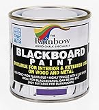 No tóxico, no inflamable. Morado con pizarra y borde con pintura para pizarras - 250 ml Ideal para utilizar con tiza líquida Lija para superficies secas y varillas de tizas para tacos de billar