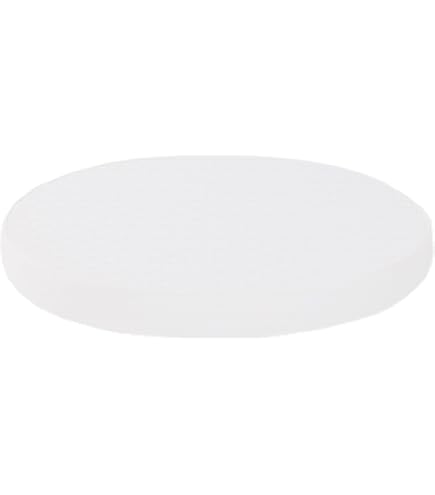 MSM Runde Matratzenauflage 220cm – 100% Baumwolle, Dick Gesteppt