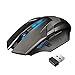 Produktbild Kabellose Gaming Maus, TeckNet RAPTOR Prime 2.4G Spieletauglichen Wireless Gamer Maus, 8 Tasten, 4000 DPI, 500Hz Abfragerat