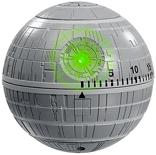 Star Wars Küchenuhr, Design: Todesstern, Grau - 2