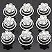 Bluelans® 12 X Spiral Twist Pearl Crytal Bridal Wedding Clip Hair Pins