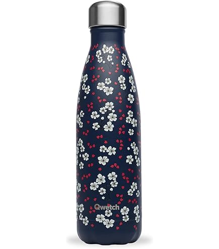 Qwetch - Originals Pink Thermos Flask 500ml - 24 Hours Cold & 12 Hours Hot - Waterproof, BPA Free and Reusable - Insulated Stainless Steel Bottle for Sports, Travel, Office, Hiking Qwetch - Originals Pink Thermos Flask 500ml - 24 Hours Cold & 12 Hours Hot - Waterproof, BPA Free and Reusable - Insulated Stainless Steel Bottle for Sports, Travel, Office, Hiking