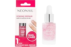 NÉONAIL NEONAIL Strong Repair Nail & Cuticle Scrub - Esfoliante per Cuticole e Unghie - Cura delle Unghie e Cuticole - 6,5ml