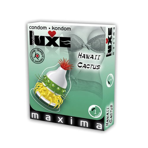 Preisvergleich Produktbild Dreamtoys Luxe Condoms Hawai Cactus 1 pc