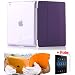 Produktbild Smart Case + Back Cover für Apple iPad Mini inkl. Displayschutzfolie - Allround schutz Tasche in Milch-Transparent Lila