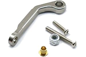 Fransande für WPL B1 B14 B24 C14 C24 B16 B26 B36 Q60 Q63 Q64 Q65 RC Auto Ersatzteile Metall Servo Zugstange, Grau