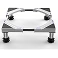 Adjustable Washing Machine Stand, Fridge Stand, with 4 Heavy Duty Adjustable Feet, Height Adjustable 13-17 cm, for Tumble Dryer Fridge Washing Machine Stand Base, Load 350kg