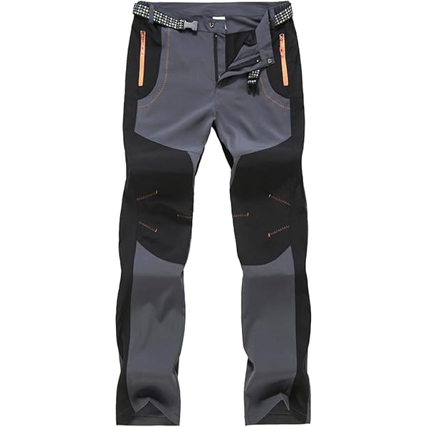 Pantaloni Uomo Antistrappo Pantaloni Trekking Uomo Impermeabili