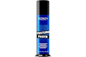 Redken | Pasta de peinado, Textura y versatilidad de peinado durante todo el día, Fijación media, Texture Paste, 71g