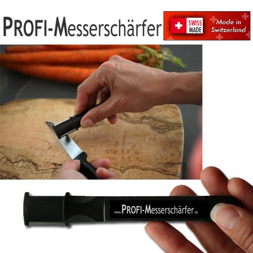 PROFI Messerschärfer - Schweizer Präzisions Universal Schärfer Combostar - Patentiert