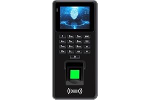 Timer klocka Punch Card Machine Access Control System Allt-i-ett-närvaroåtkomst Kontrolldräkt Swipe Card Lösenord Fingeravtryck Elektromagnetisk Lås Elektrisk Mortise Lock