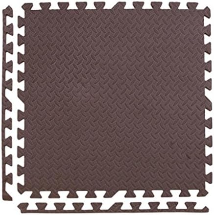 WZG 4PC Puzzle Foam Mats Crawling Mats To Increase Children's Fitness Mats Bedroom Living Room Floor Mats 60*60*2.5Cm,Gray