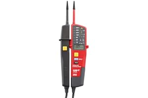 LABLOOT UT18C Auto Range Voltage Meter Durchgang RCD-Tester LCD/LED-Detektor Digitaler elektrischer Tester