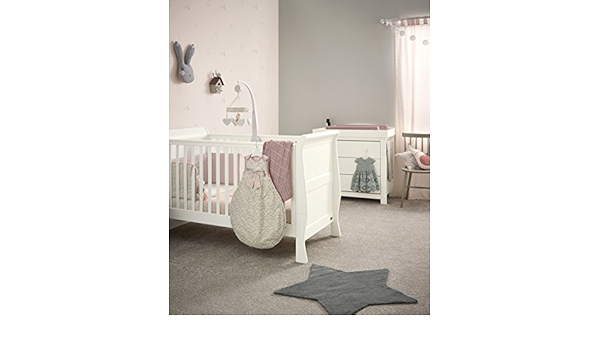 mia sleigh cot bed set