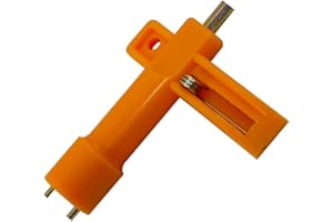 Lampenschlüssel orange WEMAS für Warnleuchten, Bakenleuchten oder Baustellenlaternen