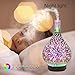 Produktbild Gaddrt Humidifier Luftbefeuchter Haushaltsluftbefeuchter Glas Nachtlichter Diffusoren Luftbefeuchter 7 Farbwechsel LED-Leuchten Aroma Diffu 155 x 250mm
