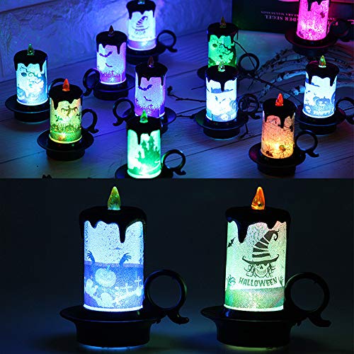 Preisvergleich Produktbild Bainuojia LED Flammenlose Kerzen,Wiederaufladbare Kerzen, Batteriebetriebene Kerzen Kabellose Teelichter LED-Weihnachtskerzen Kerzenlichter Led Lampe Wachskerzen Mit Ladestation Warmweiß