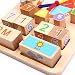 Sorting Clock - iPlay, iLearn Wooden Shape Sorting Clock Educational Toy for Preschool & Toddlers.
