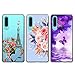 Produktbild DeirCase 3 Pack Hülle kompatibel für Huawei P30 Hülle, Ultradünn Transparent TPU Phone Case Handyhülle Schutzhülle Silikon Bumper Schutz Tasche Schale Antikratz Backcover*3