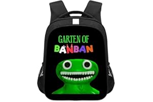 XINCHANGDA Garten of Banban 3D-Farbdruck Schultasche Schüler Bedruckter Rucksack Reiserucksack für Studenten Jungen Mädchen
