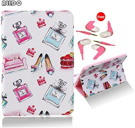 AllDo Flip Case for Samsung Galaxy Tab S2 (8.0-inch) T715 PU Leather Cover Kickstand Function Case Ultra Slim Light Skin Folio Holster Book Style Shell Stylish Pattern Cover High-Quality Sleeve Full Protection Bumper With Magnetic Closure and Card Slots Samsung Galaxy T715 Cover (Free:1*Headset) - Lifestyle