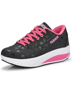 Damen Sneaker Schuhe Sportschuhe Mädchen PE-Turnschuhe Frauen Fitness-Shake Schuhe