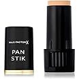 MAX FACTOR - Pan Stik Foundation - Rich Creamy Foundation, Smoothing Effect, Full Coverage, Dewy Skin Look - Normal To Dry Skin - 14 Cool Copper - 9g