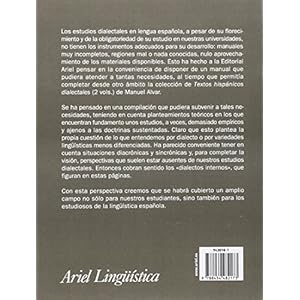 Manual de dialectología hispánica : el español de España (Ariel Letras)