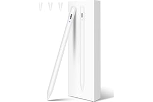 BONZATA iPencil 2. Generation für iPad, Stylus Stift für iPad Magnetische Kabellosem Laden mit Hochpräzi & Palm-Ablehnung & Neigungs Pencil für iPad 6-10 Gen, iPad Pro 11"/12.9", iPad Air 3/4/5, iPad Mini 5/6