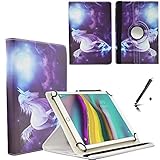 Diseño compacto - la funda puede aún más: coloca tu tablet en la luz correcta. Disfruta de vídeos o fotos desde el mejor ángulo de visión. Incluso escribir o navegar por Internet es tan cómodo.