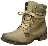 Absatzhöhe: 0 - 3 cm Rieker Damen 70829 Kalt gefüttert Classics Halbschaft Stiefel und Stiefeletten, Beige (kiesel/mogano/64), 39