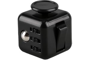 Thyonta Infinity Cube - Stress Relief Toy, Black, Anti-Stress for Kids & Adults