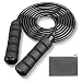 Produktbild Hootracker Skipping Rope, Speed Jump Rope with Soft Memory Foam Handle and Tangle-Free Adjustable Rope, Rapid Ball Bearings for Fitness Workouts Fat Burning Exercises Boxing