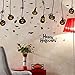 Produktbild Hunpta Happy Halloween Home Haushalt Zimmer Wandaufkleber Mural Decor Decal Abnehmbar (Schwarz)
