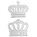 Produktbild FXCO 2 STÜCKE Crown Stanzformen Schablonen DIY Scrapbook Album Papier Karte Präge Handwerk