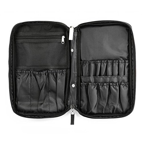 [Make-Up Pouches] BESTOPE® Premium Makeup Brushes Bag Case Multifunction Cosmetic Folio Makeup Bag Handbag for Cosmetics Makeup Brush Kits