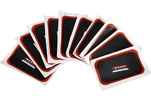 Niady Flickzeug Fahrrad Fahrradreifen Kit Patche FlickenAuto Motorrad Universal Radialreifen Reifen Reparatur Patch 10 StüCk 80 * 130mm