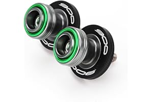 ZEXDDI Motorcycle CNC 8mm Swing Coil Slider Fit for Z900 SE RS 2023 2024 Z900SE Z900RS 2017-2025 Swing Coils Stand Screws Z 900 (Green)