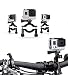 Produktbild Navitech Fahrrad-Action-Kamera-Roll-Bar fürGitUp Gitup Git2 Novatek 96660 1080P WiFi 2K Sport Helemet Camera