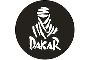 通用 Dakar Housse de roue de secours compatible avec Jeep Hummer Toyota CR-V RAV4 | Housse de protection de pneu arrière (M : pour C/R 27,4 ~ 29,2)