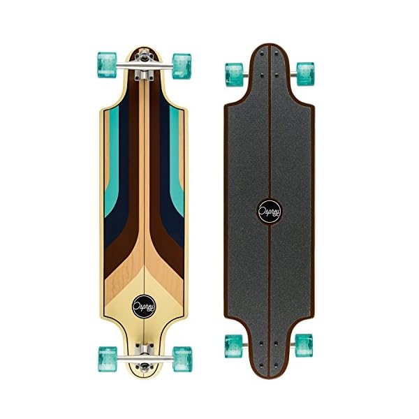 Osprey Complete Twin Tip Longboard Skateboard - Meerdere stijlen