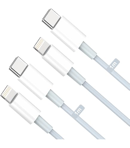 Sundix USB-C Lightning Kabel 2er Pack – Schnellladekabel Für IPhone & IPad Mit Power Delivery